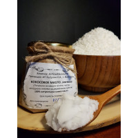 Масло кокосовое из мякоти кокоса, сыродавленное, деревянный пресс