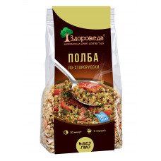 Полба  с зеленой чечевицей  по старорусски "Здороведа", 250 гр.